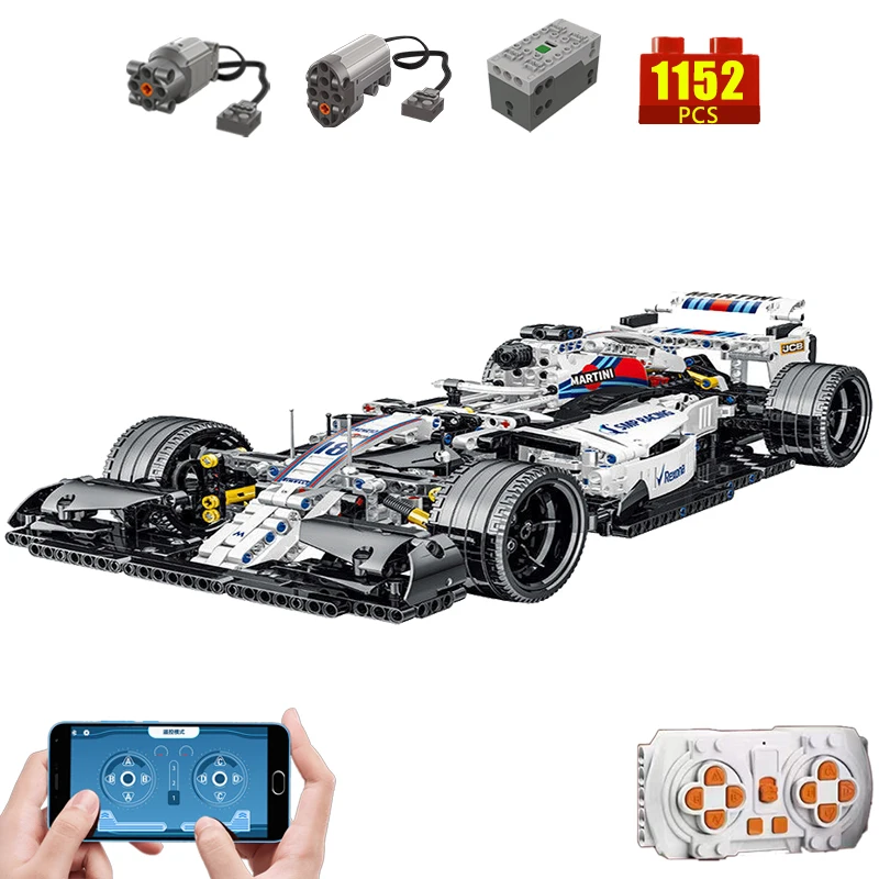 1152pcs with motors