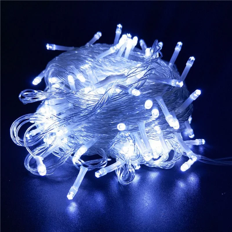 

Outdoor Indoor Decoration 100M/50M/30M/20M/10M Led String Lights Holiday Lighting 110V/220V Christmas Light Fairy Curtains Light