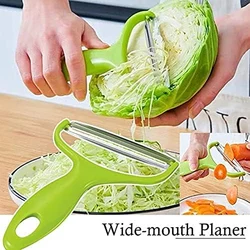 Vegetable Fruit Peeler Cabbage Cutting Machine Peeling Knife Gadget Shredded Cabbage for Salad Western Restaurants Zesters