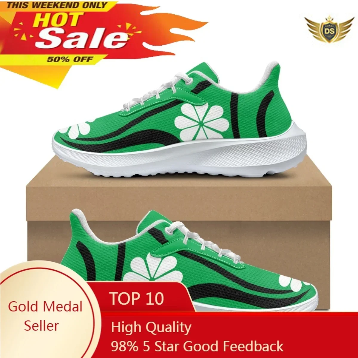 New Fashion Polynesian Print Sneakers For Women Summer Autumn Outdoor Sports Running Shoes Comfortable Breathable Casual Shoes