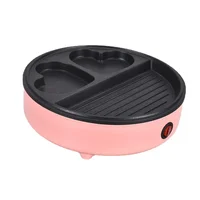 Sandwich Maker Electric Non-Stick Waffle Maker Breakfast Toaster Home Light Food Waffle Maker Heated Toast Toaster 2