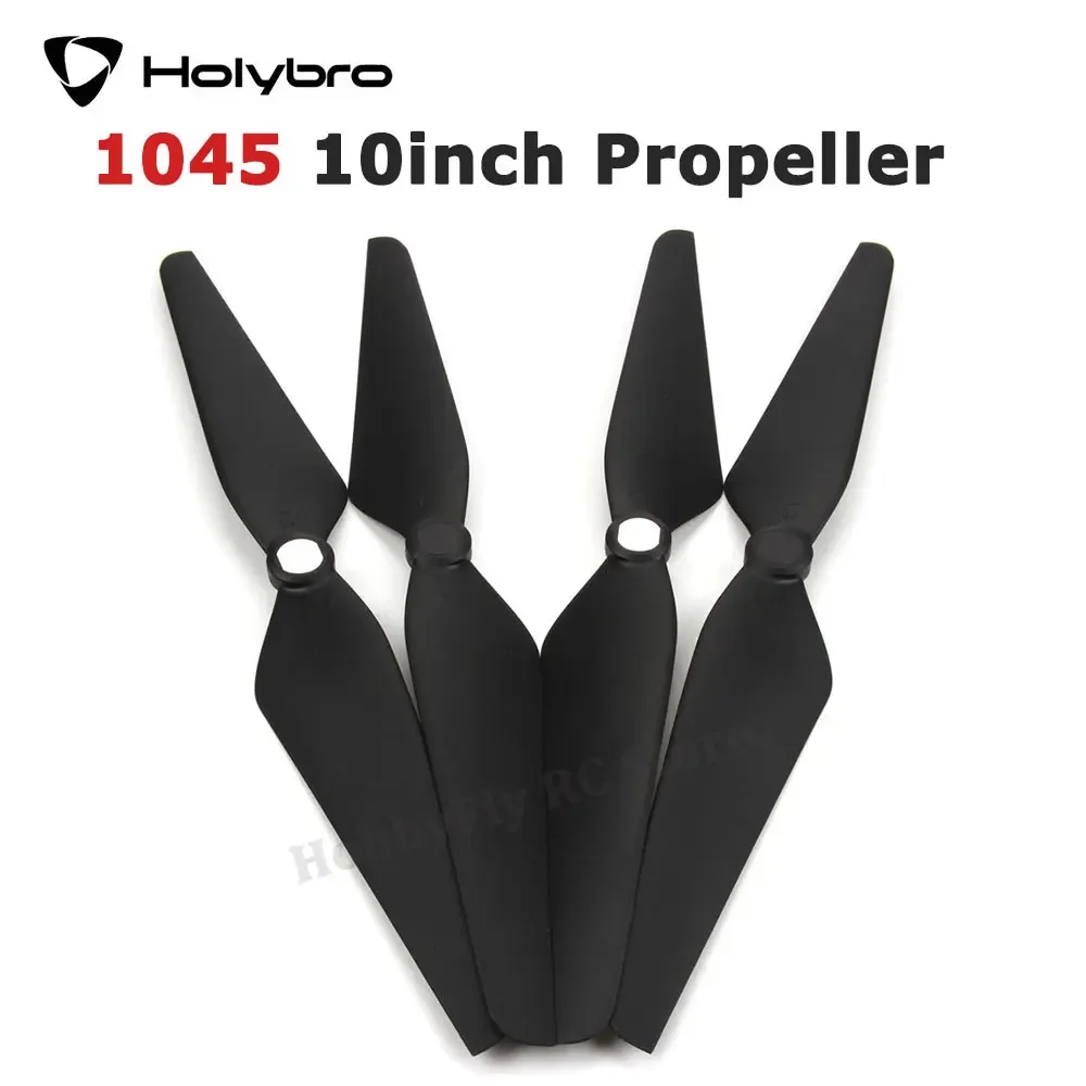 Hélices Holybro 1045 10x4.5 pouces autobloquantes CW/CCW pour S500 V2 & X500 - 2 paires