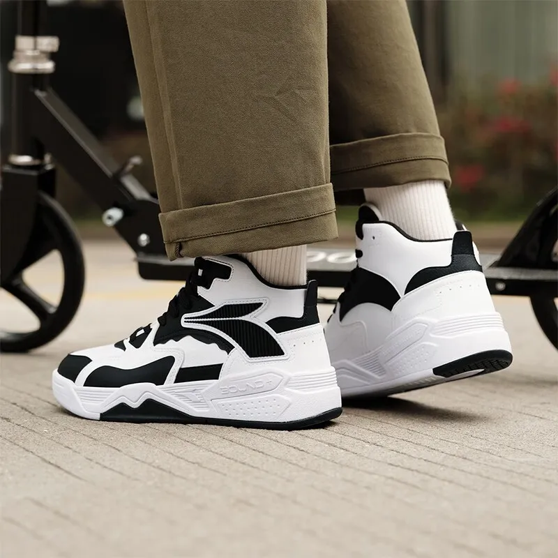 361 Degrees Women's Skateboarding Shoes Wear-Resistant Retro