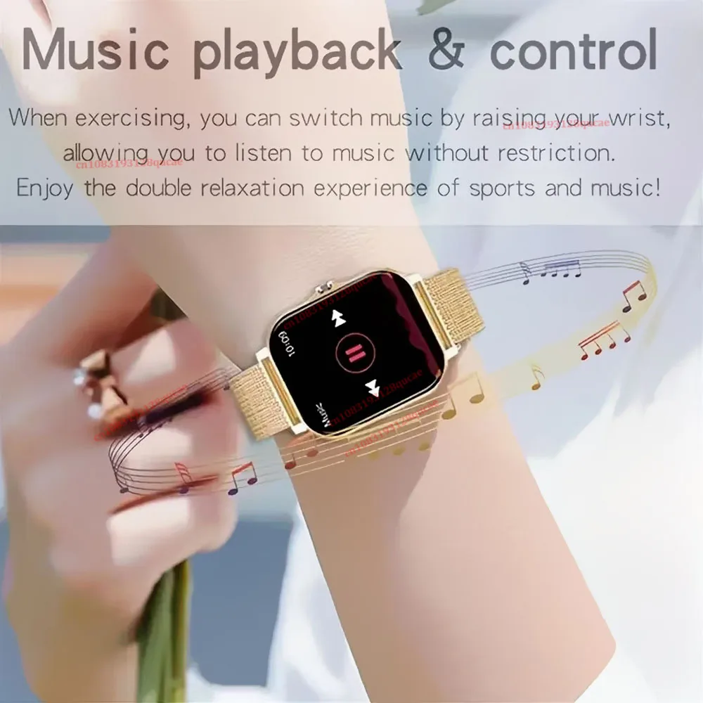 2026 2.01'' HD-display Oproep beantwoorden en plaatsen Berichtvoorbeeld Sportmodi Zelfkiezer Weersvoorspelling Smartwatch voor mannen en vrouwen_voghion.com