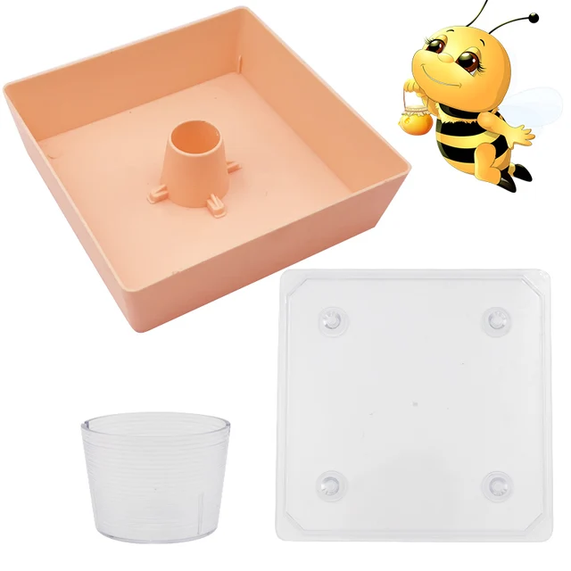 Európai Stílusú Négyzet Alakú Méh -Adagoló Kb. 2 Liter Kapacitás - Image 6