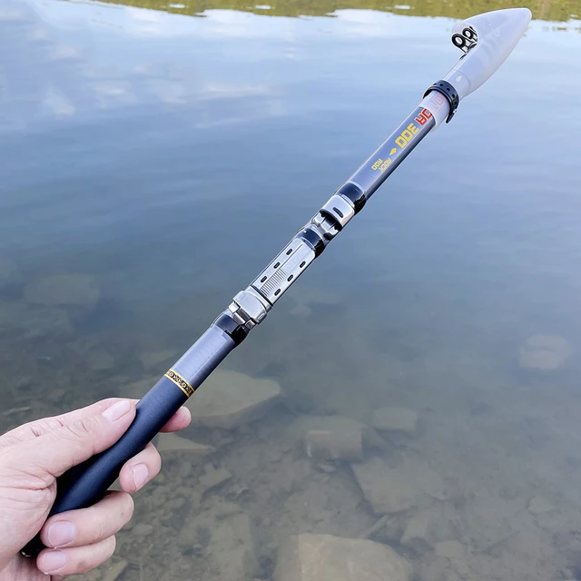 Telescopic Fishing Rod Reel Combo  Telescopic Short Fishing Rod - New  1.5m-3.0m High - Aliexpress