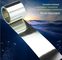 

Stainless Steel SUS304 Thin Plate Sheet Foil with many sizes from 0.02mm to 1mm x 100/200mm x 1000mm