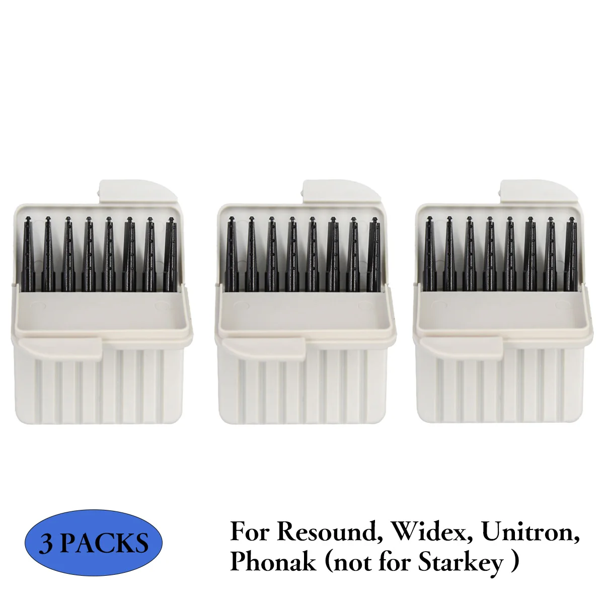 Hearing Aid Wax Guard Filters Replacement Cerumen Stop Supply Cleaning Tool Accessories For CIC, ITC, ITE And RIC(RITE_voghion.com