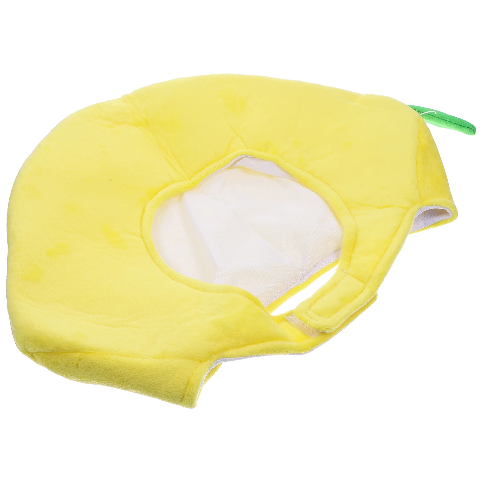 

Lemon Hood Hat Decor Prop Head Cover Lovely Plush Party Design Carnival Shaped Photo