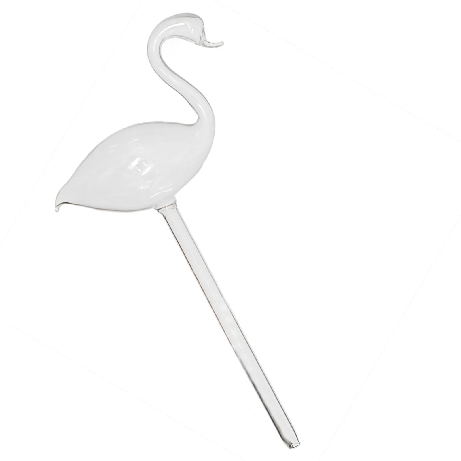 Elegant Swan Watering Device Transparent Indoor Plants Self Watering Device for Small Apartments and Offices