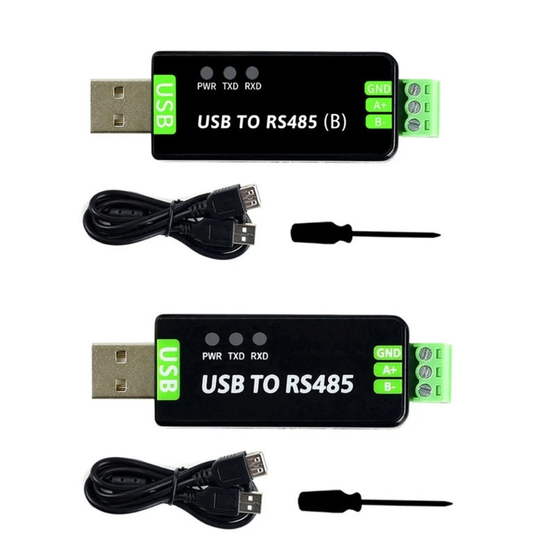 

Y1UB Waveshare Преобразователь последовательного интерфейса USB в RS485 Модуль связи RS485 300-921600 бит/с Встроенная схема от