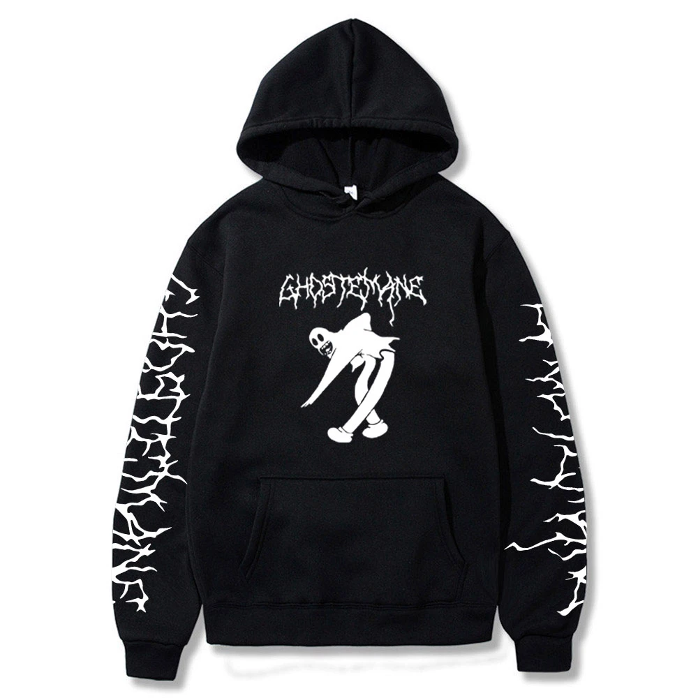 Sudaderas con capucha Harajuku Ghostemane Unisex, moda Hip Hop, disfraz de Rap, de música Rock de la mundial Ghostemane| -