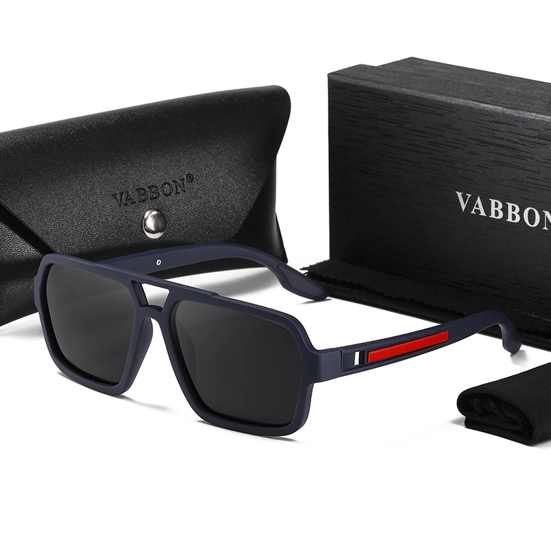New Men's Sunglasses Trend Glasses Twin Beam Fashion Polarized Car Sunglasses Driving Mirror 830