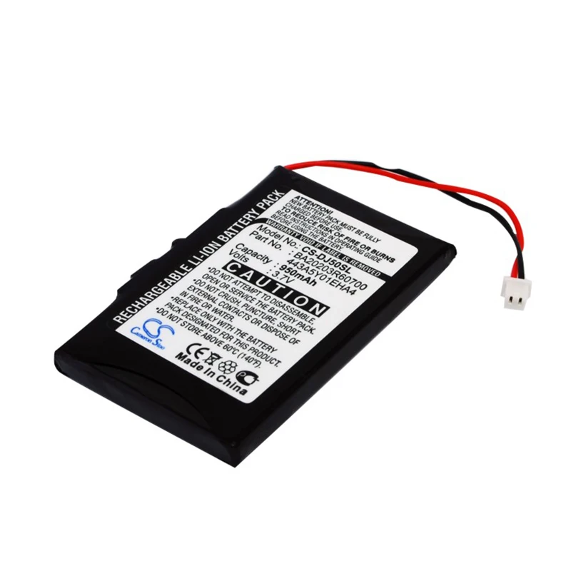 Batteria Dell Muslimatexlimax Da 950Mah Per Dell Jukebox Dj 5Gb Jukebox Hvd3T