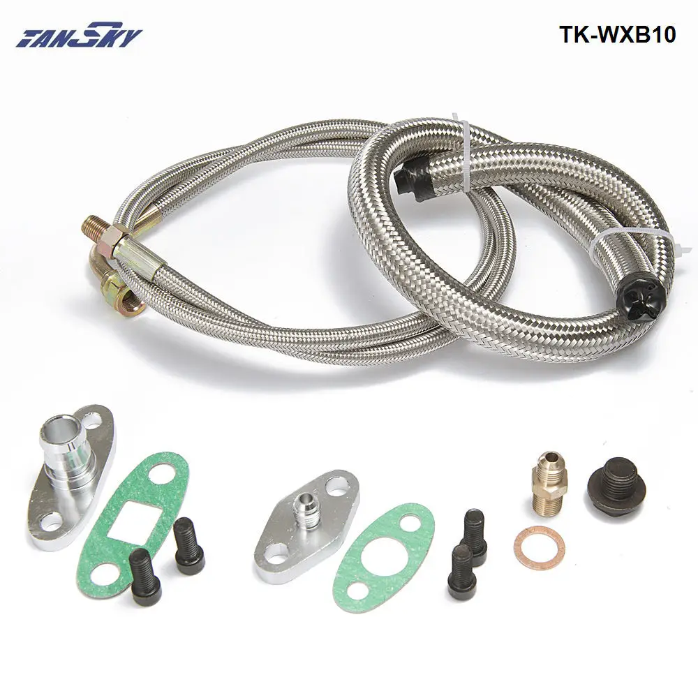 日産sr20t3,t4,t35,t40,t60,t67,t70,t76 turbos turbo TK-WXB10用の給水ラインフランジキット  AliExpress