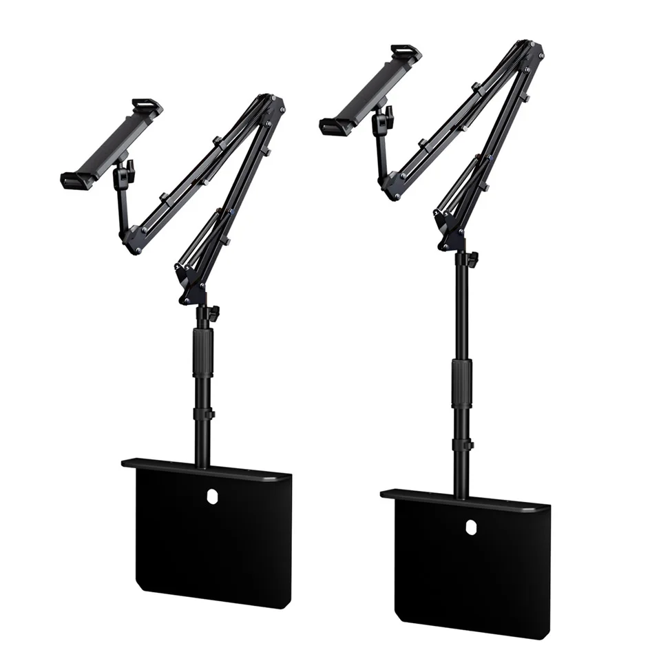Outmix-telescópica Bed Stand Tablet Braço Preguiçoso Cama Mesa Tablet Mount Mini Ipad Clip Telefone 4129 - Imagem 3