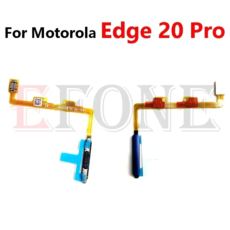 모토로라 모토 엣지 20 라이트 프로 플러스 지문 인식기 터치 ID 센서 리턴 키 홈 버튼 플렉스 케이블