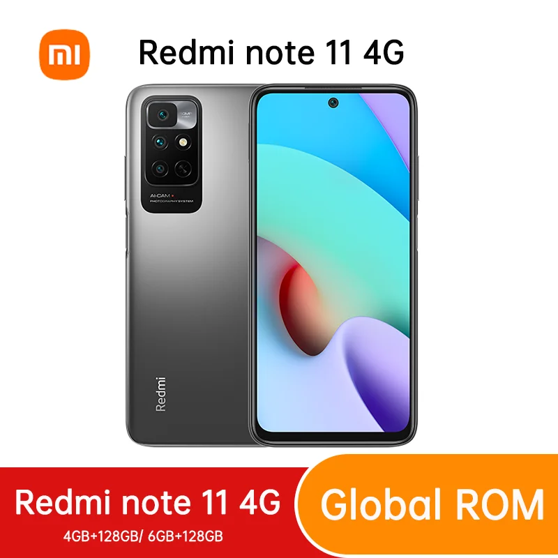 Redmi-Note-11-4G-Global-ROM-Xiaomi-50MP-Triple-Camera-6-5-90Hz-Display ...