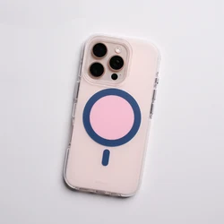Magnetic Colorful MagSafe Phone Case with Wireless Charging and Anti - Slip Soft Edge - iPhone 12 Pro Max (A)