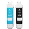 Bottleless Water Cooler Dispenser NSF Certified Filters Self Cleaning Black Stainless Steel Three Temperatures Dual Filtration 4
