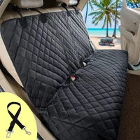 Dog Car Seat Cover Pet Travel Carrier Mattress Waterproof Dog Car Seat Protector Mat With Middle Seat Armrest For Dogs 1