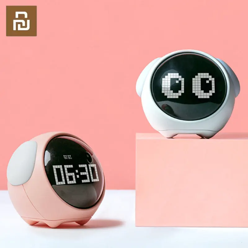 Youpin Cute Expression Alarm Clock Snooze Child Kids Digital Alarm youpin-cute-expression-alarm-clock-snooze-child-kids-digital-alarm