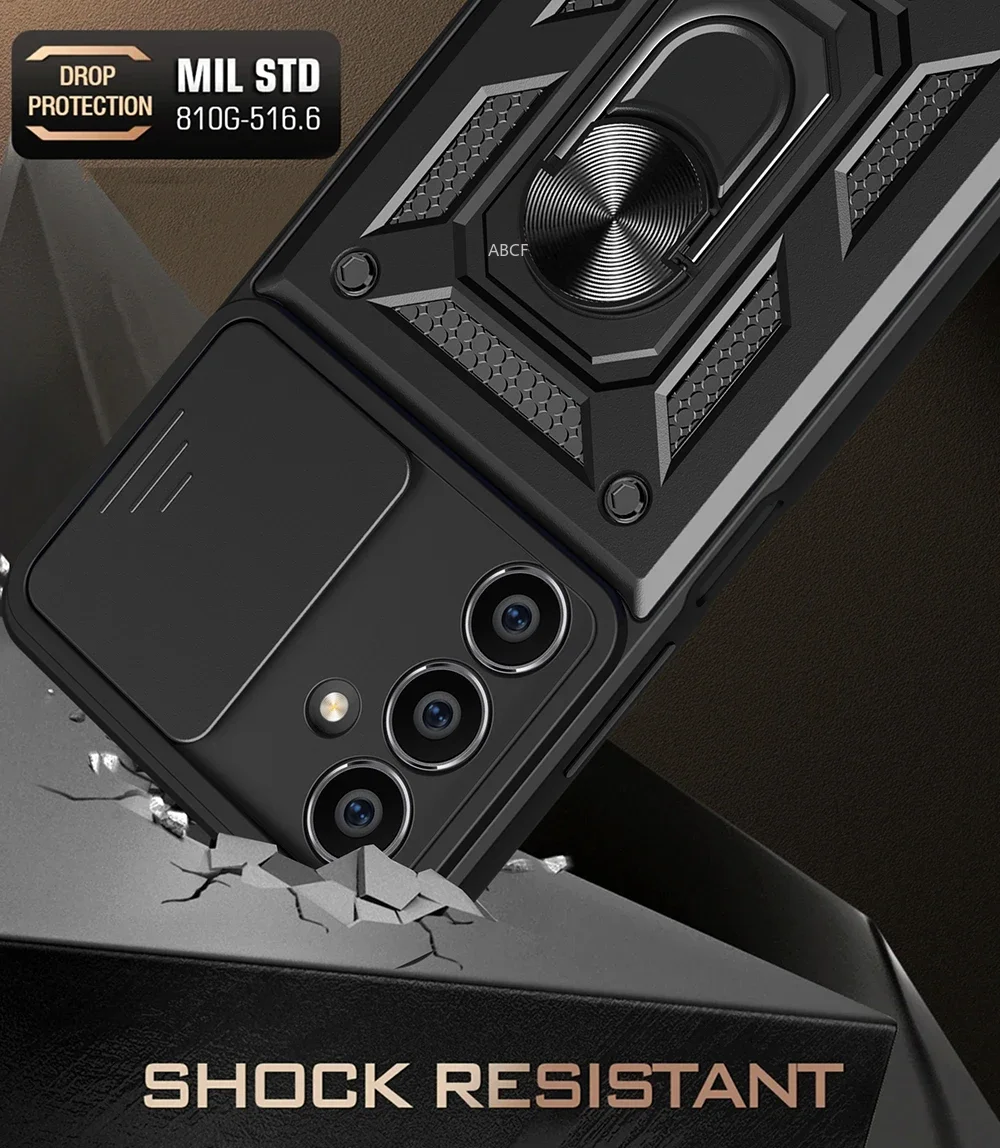 Shockproof Armor Case For Samsung Galaxy A05 A05S A04 A04S A14 A24 A54 A34 Car Holder Phone Cover For Galaxy M14 M54 M53 M23 6