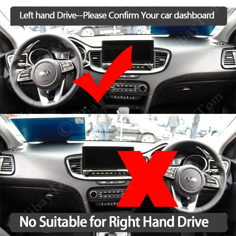 Enhanced Car Dashboard Sunshade and Anti-UV Dash Cover Mat
