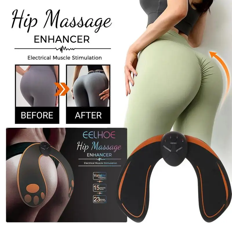 Stimulateur musculaire électrique pour fessier, appareil de Fitness pour  tonifier les hanches et les fesses, massage amincissant à microcourant -  AliExpress