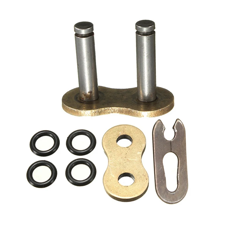 Motorcycle Chain Buckle Ring Link 428 520 525 530 Heavy Chain Connecting Connector Master Joint Link With O-Ring Lock