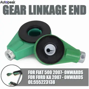 Coppia di riparazione del cambio per auto coppia di collegamento del cavo Tops collegamento estremità di ricambio per Ford KA Fiat 500 2007-2023 55251254 55245287