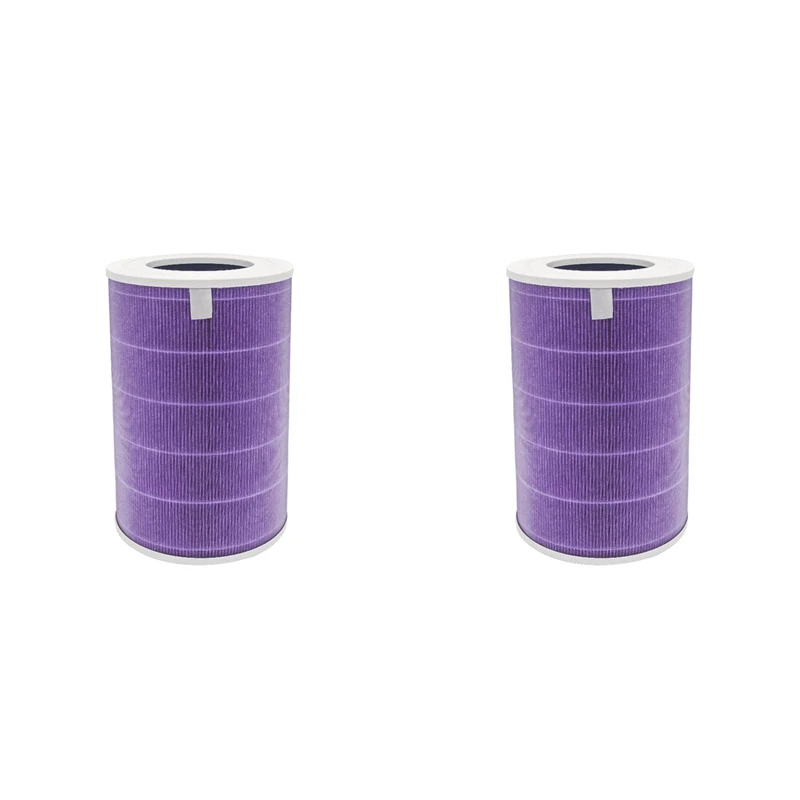 

2X For Xiaomi Mi Air Purifier Filter For Xiaomi Purifier Mijia 2 2C 2H 2S 3 3C 3H Pro Air Filter Carbon HEPA C