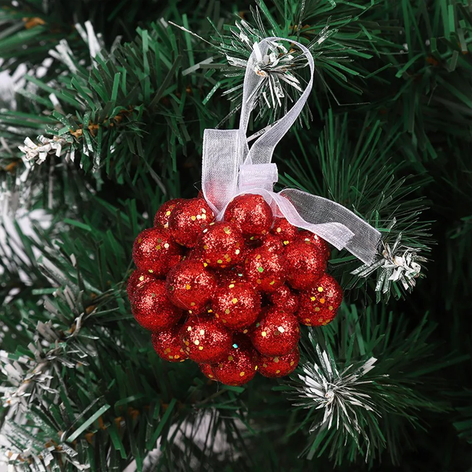 12 Piece Three Dimensional Christmas Foam Balls