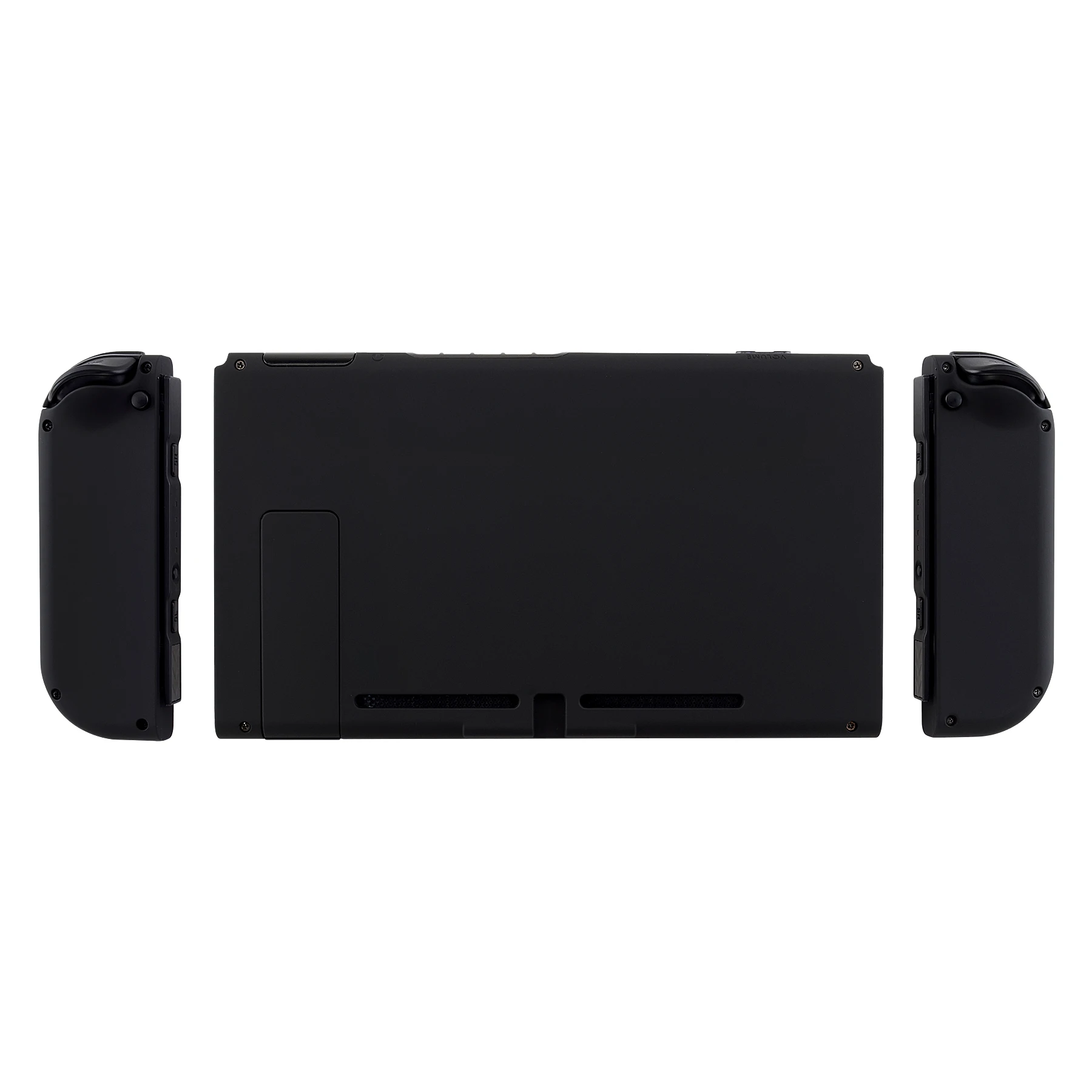 Extrerate Toque Macio para Console Console Preto Capa Protetora para Controle de Placa Traseira com Botões para Console Nintendo Switch - Image 2