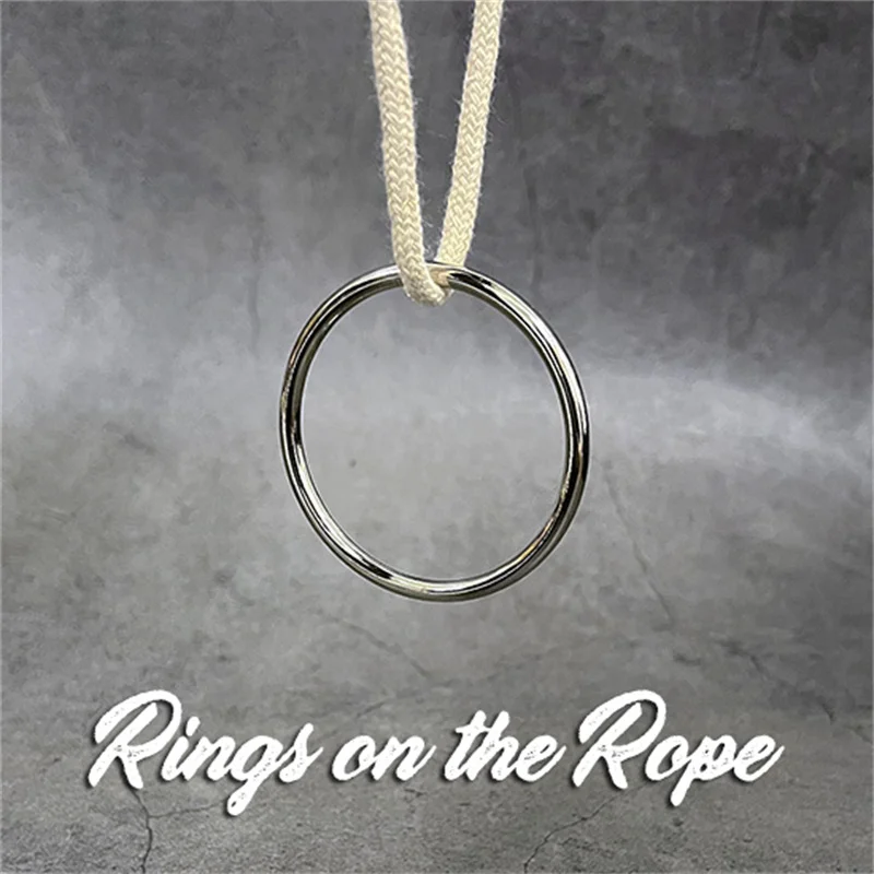 Rings on the Rope Magic Tricks Ring Renetrates Rope Magica Escape ...
