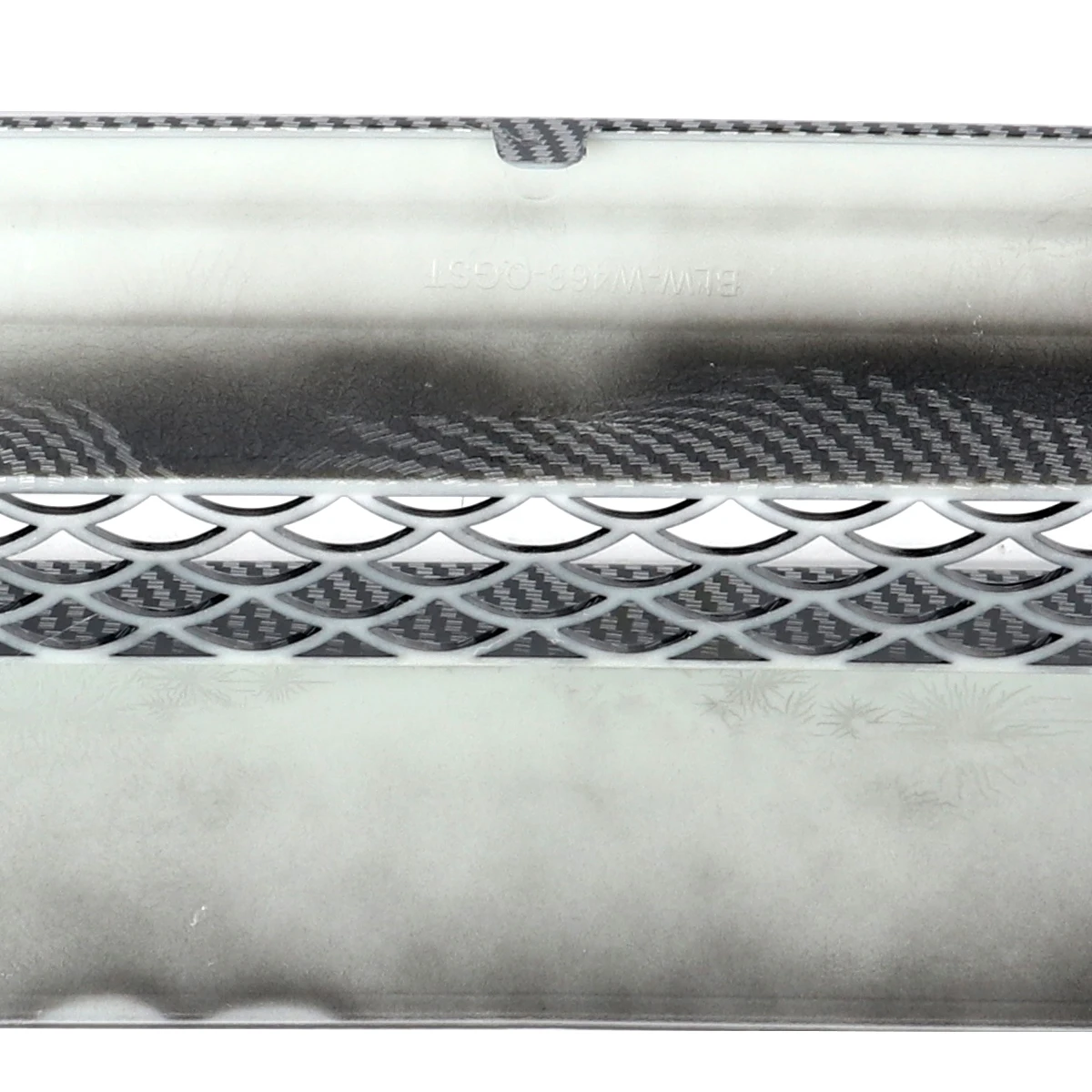 G63 Style Front Bumper Lower Grille Fits Mercedes-Benz W463 G550 G500 G55 G65 G63 1990-2018 Centre Grille Carbon Fiber Look