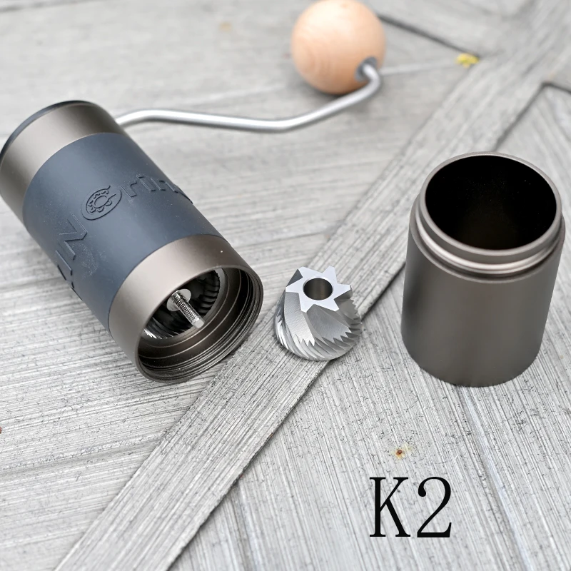 Kingrinder manual coffee grinder portable mill 420stainless steel