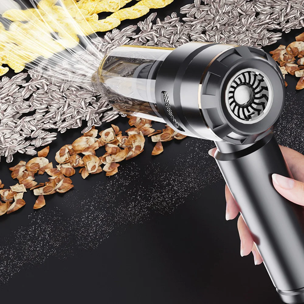 Car Vacuum Cleaner Powerful Portable HandHeld Strong Suction Vacuum Cleaner Machine for Wireless Robot Cars Accessories
