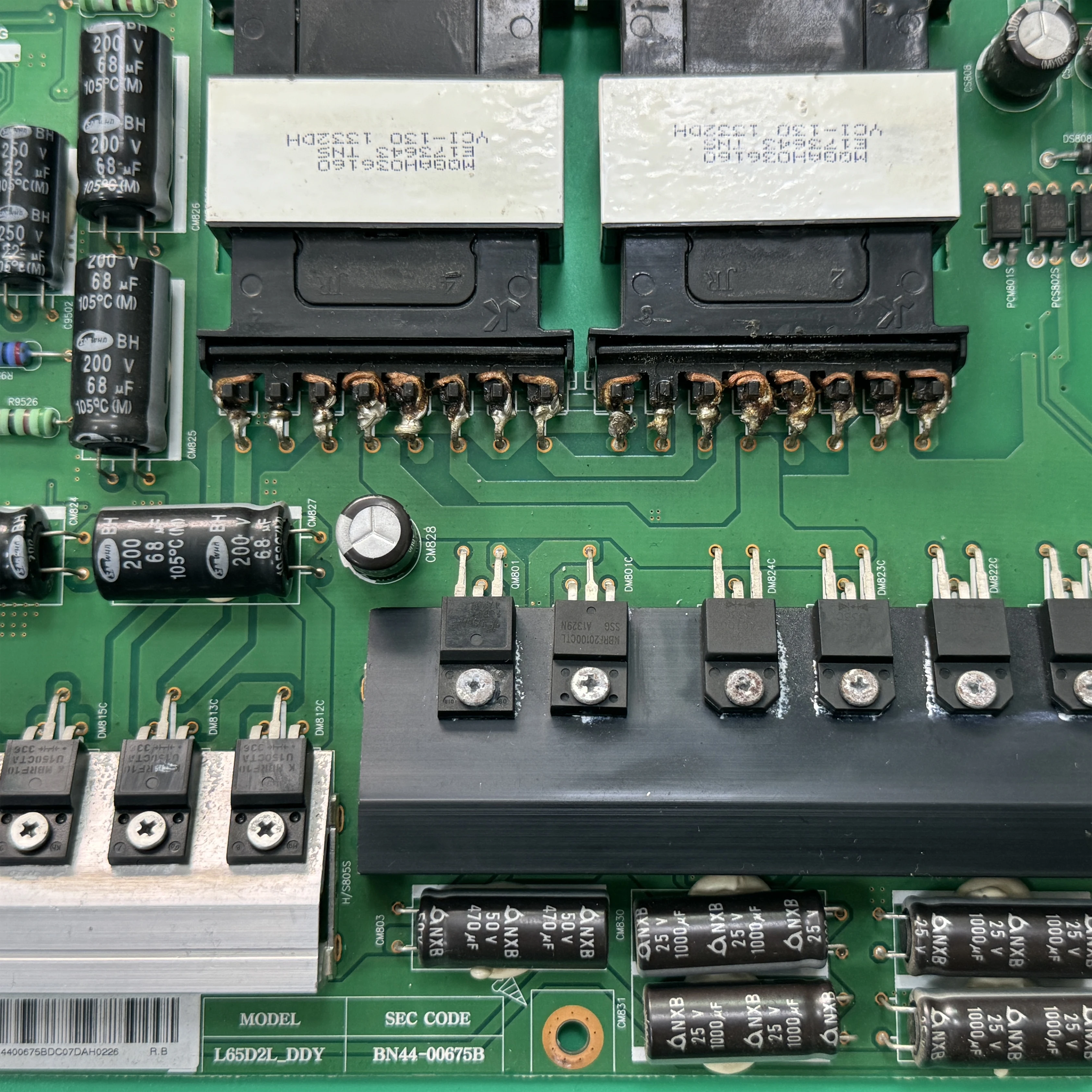 Power Supply Board L65D2L_DDY For BN44-00675B BN44-00675A UE65F9000ST UE55F9000ST UN55F9000AF UN65F9000AF UA55F9000 UA65F9000