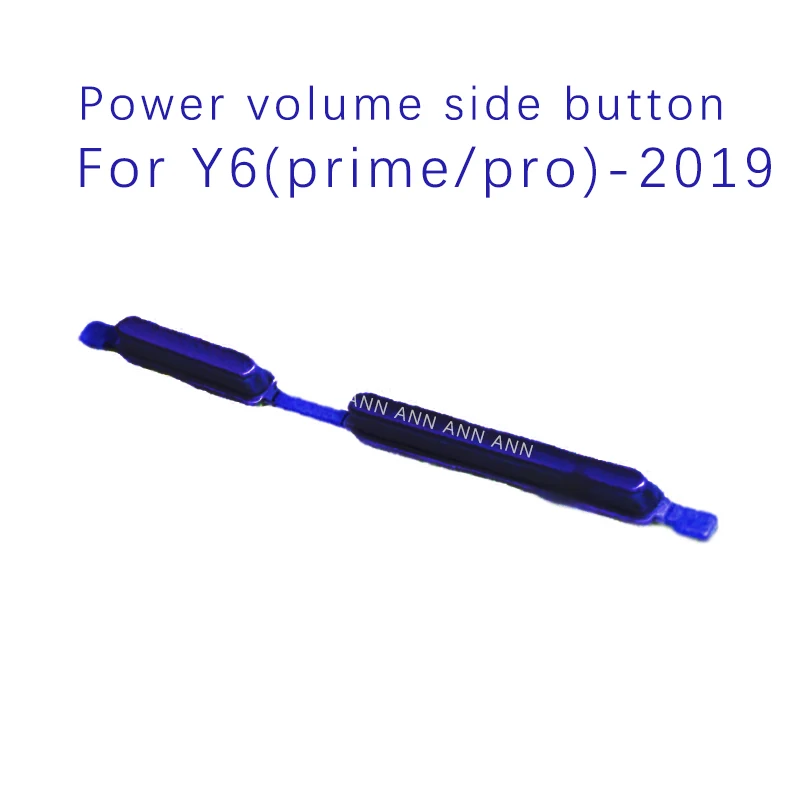 

Volume+Power Side Buttons For Huawei Y6Pro Y6prime 2019 Power Switch Volume Audio Side Keys Phone Parts