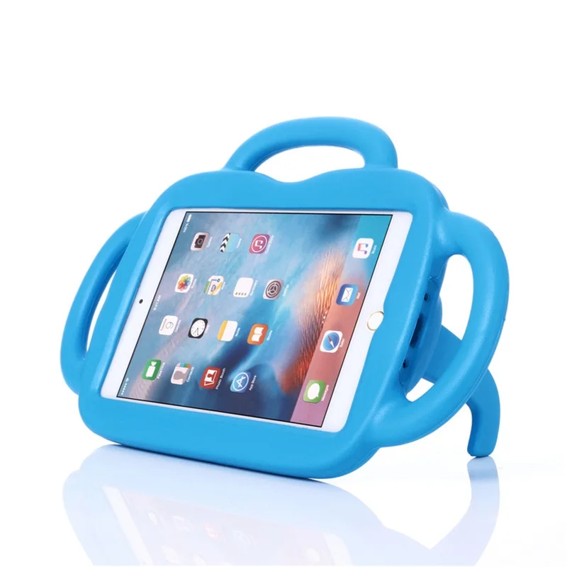 

Kids Safe Case For iPad Mini 1 2 3 4 5 General Cartoon Hand-Held Children Silicon Shockproof Stand Tablet Cover Stand