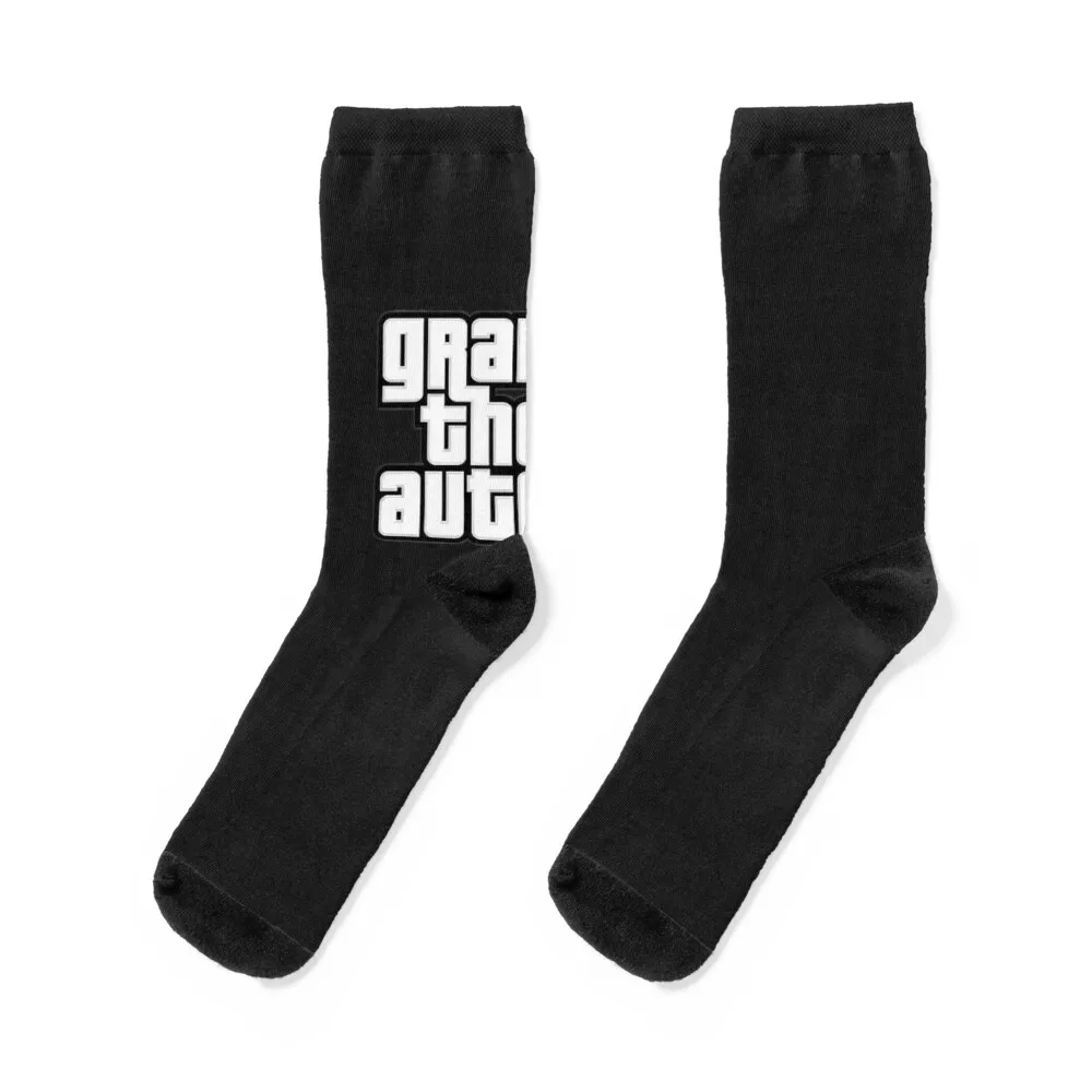 

Классические носки-футболки gta5 с логотипом, Роскошные теплые зимние мужские носки, роскошные Брендовые женские носки