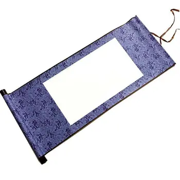 Artigianato Fai-da-Te, Regali Fatti a Mano, Decorazioni per la Casa, Rotoli di Tela da Disegno, Rotoli Bianchi da Appendere, Rotoli per Pittura, Montaggio per Calligrafia