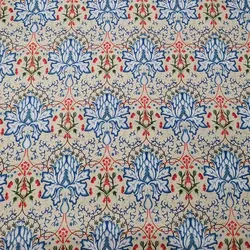 William Morris Vintage Floral 100% Cotton Fabric for Sewing and DIY Crafts (W 22)