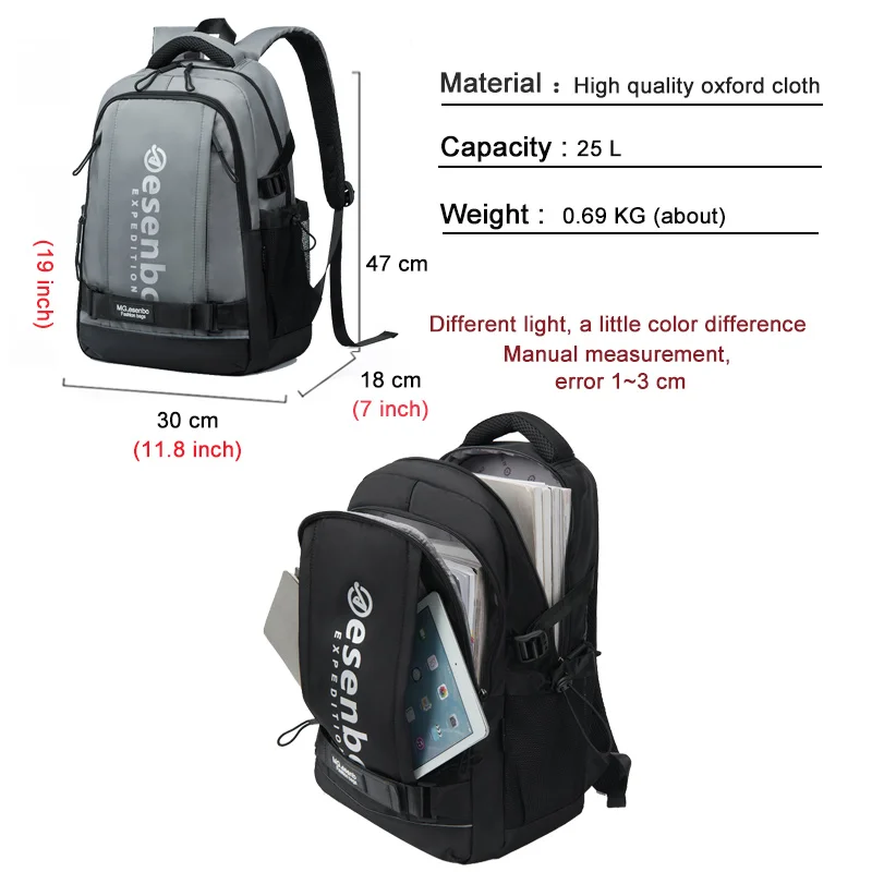 Teenager School Backpack Black Men and Women Street Trend Quality Back Pack  Leisure Outdoor Hiking Bag Younth Sports Backpacks - AliExpress