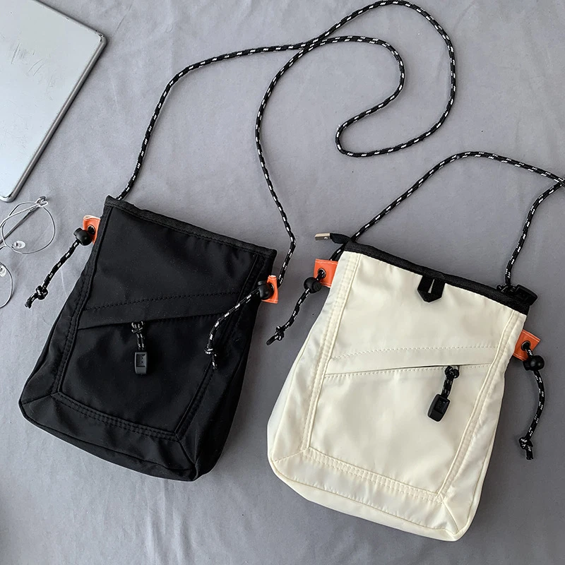 Japanese Square Messenger Bag Fashion Casual Small Canvas Handkerchiefs Shoulder Diagonal Waterproof Package Diagonal Canvas Bag xiaoxiangfeng lingge chain ladies handbag 2020 popular new trendy fashion one shoulder messenger small square bag