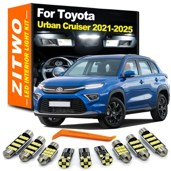ZITWO 8Pcs LED Interior Light Vanity Mirror Trunk Lamp Kit For Toyota Urban Cruiser 2021 2022 2023 2024 2025 Car Accessories 1