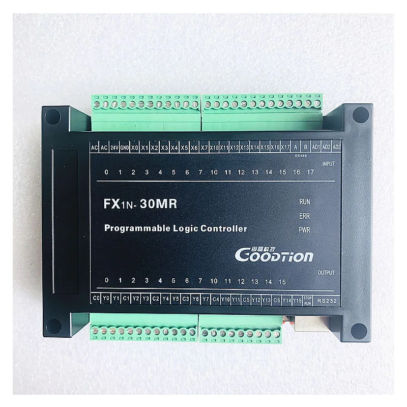 PLC Industrial Control Board Programmable Controller FX1N-30MR DC24V/220V Power Supply | Освещение