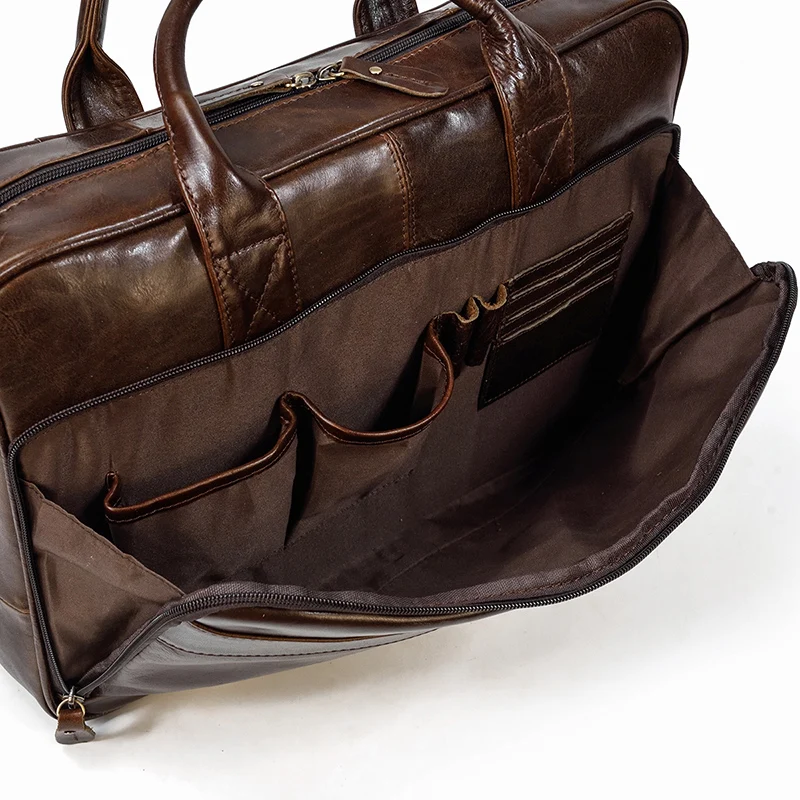 Laptop Bag 17 - Premium Leather (No. 1)