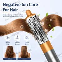 Styler multifonctionnel 6-en-1, soin des cheveux à haute vitesse 110 000 tr/min, sèche-cheveux ionique, séchage rapide, ensemble de bouclage automatique 3